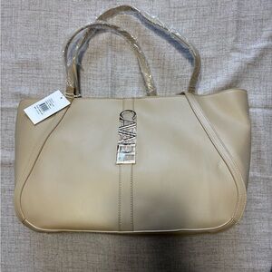 Cavalli Class Beige Shoulder Bag